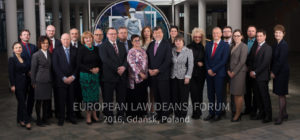 European Law Deans' Forum 2016